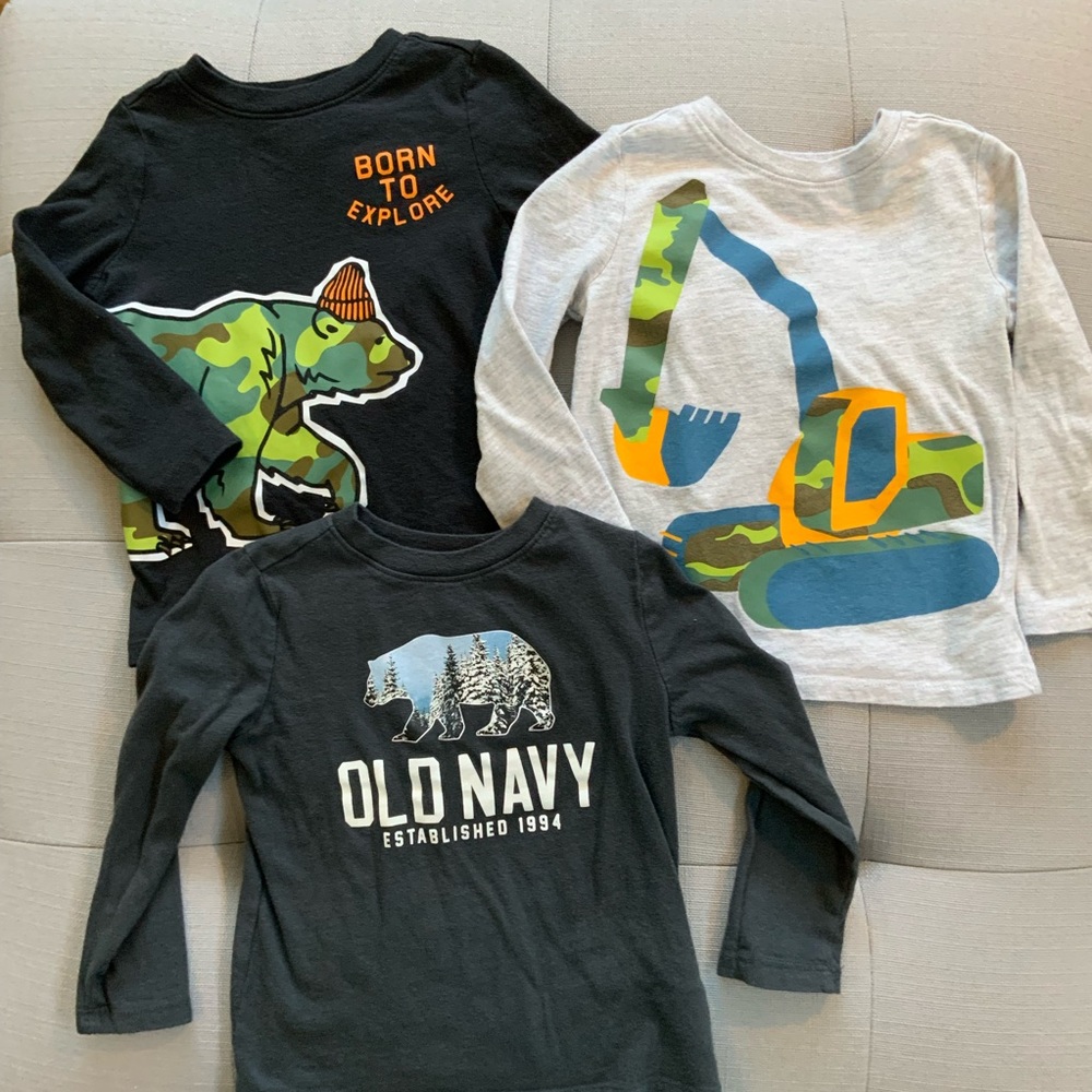 🐻Old Navy Long-Sleeved Boys Bundle🏗